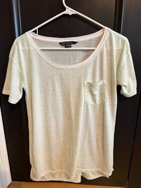 Armani Exchange Pale Mint Crew Neck Tee